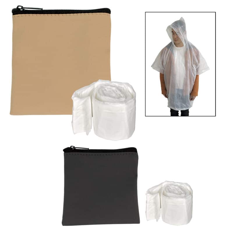 Executive Recycled Pouch & Poncho Set - 1