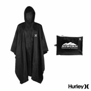 Hurley Rain Poncho With Travel Carrier